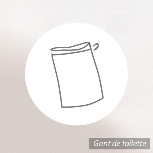 Gant de toilette 16x21 cm 100% coton 500 g/m2 KODA