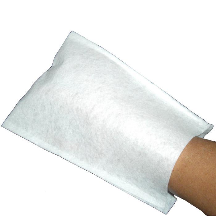 50 Gants de toilette non tissés jetables 80 gr.