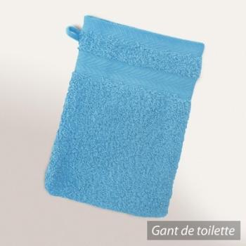 Gant de toilette 16x21 cm ROYAL CRESENT Bleu Ciel