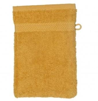 Gant de toilette 15x21cm couleur Jaune Gant de toilette 15x21cm couleur
