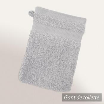 Gant de toilette 16x21 cm ROYAL CRESENT Gris Craie