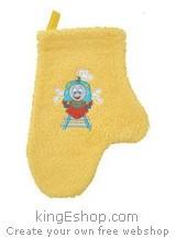 Gant de toilette bébé pouce Loco