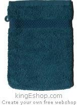 Gant de toilette Pétrole