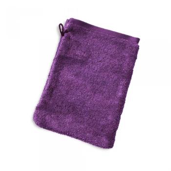 Gant de toilette 16x21 cm PURE Violet 550 g/m2