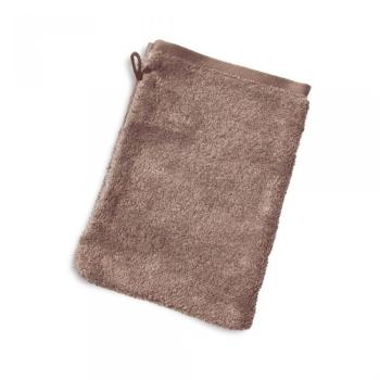 Gant de toilette 16x21 cm PURE Taupe 550 g/m2