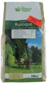 Gazon rustique vg sac 3 kg 100 m - SéLECTION BRICO-TRAVO Gazon rustique vg sac 3 kg