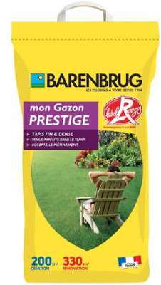 GAZON ANGLAIS LABEL ROUGE (5 kg) - BARENBRUG
