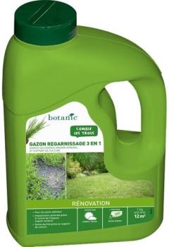 Gazon de Regarnissage 3 en 1 - 1 kg Gazon de Regarnissage 3 en