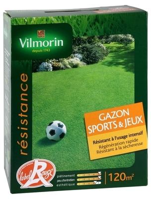 Gazon Sports et Jeux Label Rouge 3 kg