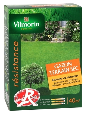 Gazon Terrain Sec Label Rouge 1 kg