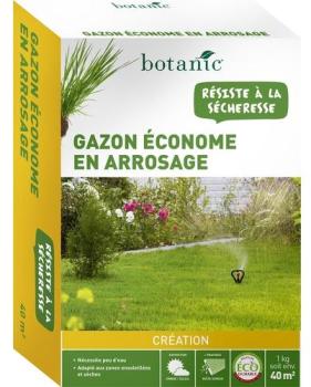 Gazon économe en arrosage Label co-durable 1 kg Gazon économe en arrosage
