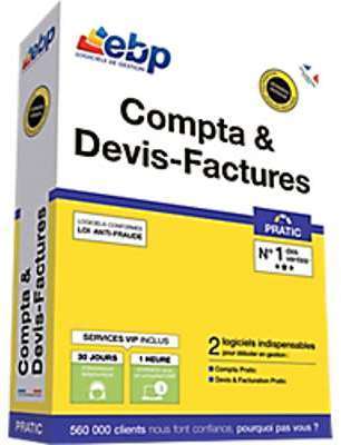 Logiciel de gestion EBP Compta Devis-Factures Pratic Logiciel de gestion EBP Compta
