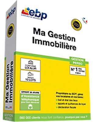 Logiciel de gestion EBP Ma Gestion Immobilière 2018 Logiciel de gestion EBP Ma