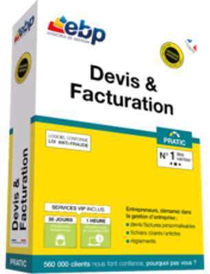EBP Devis & Facturation Pratic + VIP 2018