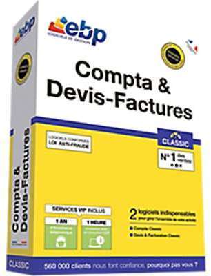 Logiciel de gestion EBP Compta Devis-Factures Classic Logiciel de gestion EBP Compta