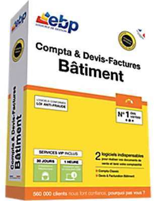 Logiciel de gestion EBP Compta Devis-Factures Bâtiment Logiciel de gestion EBP Compta