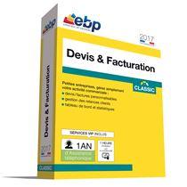 Logiciel EBP Devis et Facturation Classic 2017 + s