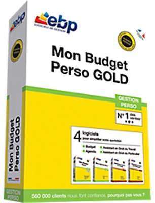 Logiciel de gestion EBP Mon Budget Perso Gold 2018 Logiciel de gestion EBP Mon