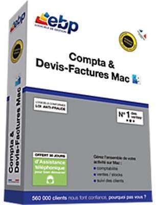 Logiciel de gestion EBP Compta Devis-Factures Mac 2018 Logiciel de gestion EBP Compta