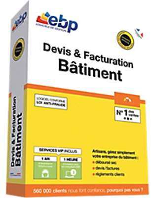 Logiciel de gestion EBP Devis Facturation Bâtiment Logiciel de gestion EBP Devis