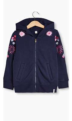 Cardigan molletonné 100 % coton