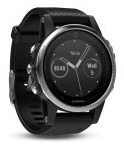 Garmin Fenix 5s HR Silver - Bracelet Noir Montres