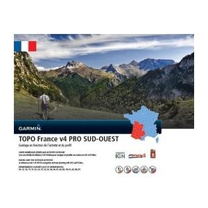 Garmin Topo France V4 Sud-ouest Pro