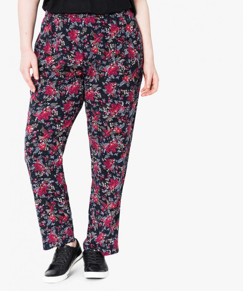 Gemo - Pantalon fluide à imprimé - Imprime