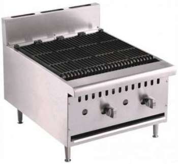 Grill à Gaz Modèle de Table 18kW 615x800x590(h)mm Grill à Gaz Modèle de Table