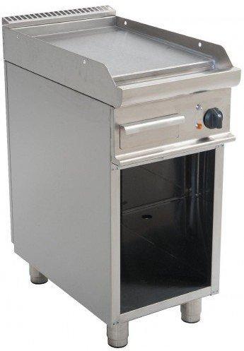 Plancha lectrique sur Meuble Lisse 5 4kW 400V 400x700x850(h)mm Plancha lectrique sur Meuble
