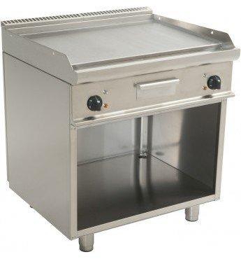 Plancha lectrique sur Meuble Lisse 10 4kW 400V 800x700x850(h)mm Plancha lectrique sur Meuble