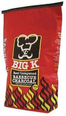 Charbon de Bois Big K Sac 10Kg Charbon de Bois Big K Sac