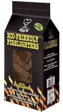 Allume-feu Ecologique Big K Lot de 96 Pièces Allume-feu Ecologique Big