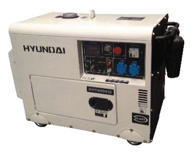 Groupe électrogène diesel Hyundai DHY6000SE 5300w
