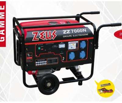 Zeus - Groupe électrogène 4 temps 5500W avec Avr (