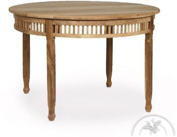 Table de jardin ronde en bois - Chantilly Table de jardin ronde en bois