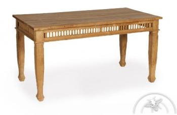Table de jardin rectangulaire en bois teck - Chantilly Table de jardin rectangulaire