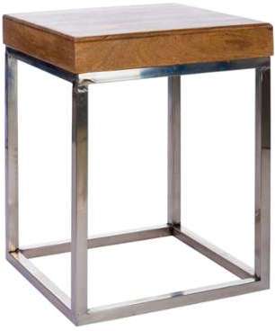 Sellette en bois - KEN - L 45 x l 45 x H 60