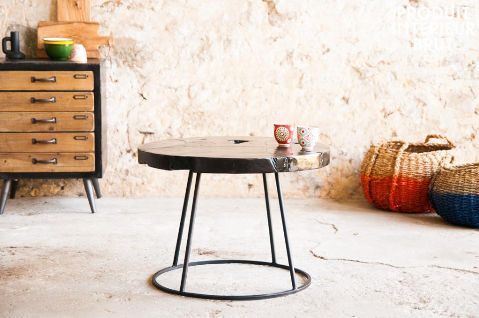 Table d appoint industrielle Mina Table d appoint industrielle