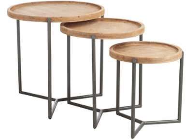 Tables gigognes Bois - SCOOP - L 60 x l 60 x H 62