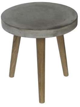 Bout de canapé taille S - CEMENTI - L 40 x l 40 x