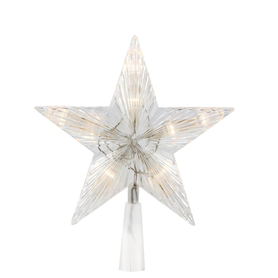 Cimier Etoile 20 cm Blanc Chaud Animé RGB Cimier Etoile 20 cm Blanc