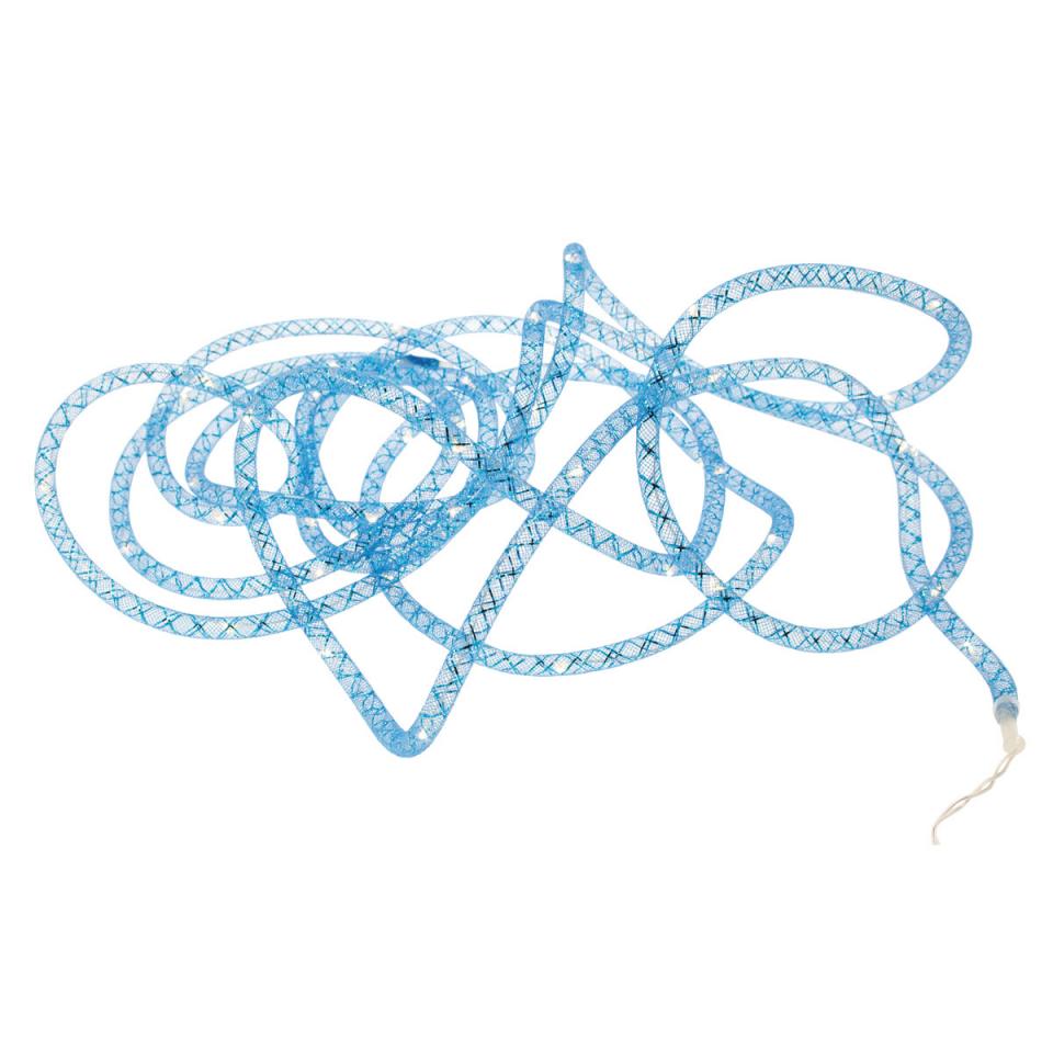 Guirlande Tube Lumineux Micro LED à Piles 5 m Bleu Guirlande Tube Lumineux Micro