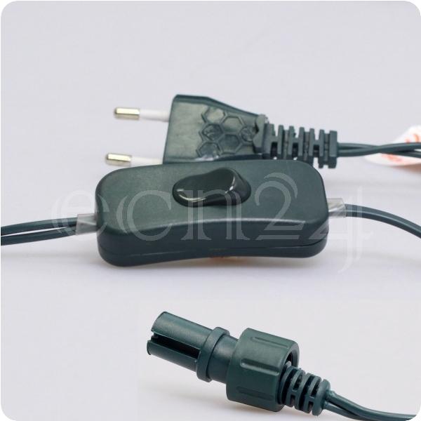 Câble de raccordement LED HQS avec interrupteur