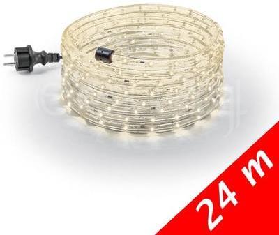Cordon lumineux LED 24m blanc chaud avec 720 LED