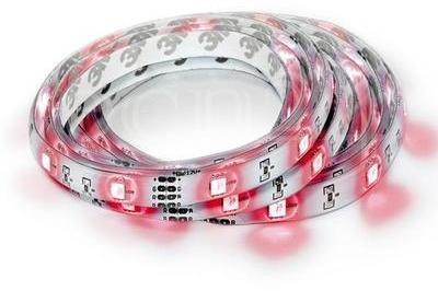 Ruban lumineux LED 2m rouge à rallonger