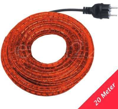 Cordon lumineux 20 m rouge