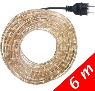 Cordon lumineux 6 m blanc