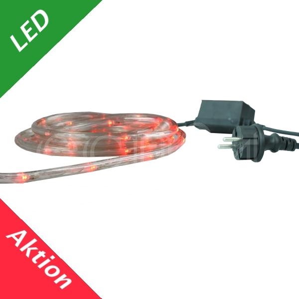 Cordon lumineux LED 10m rouge - AKTION