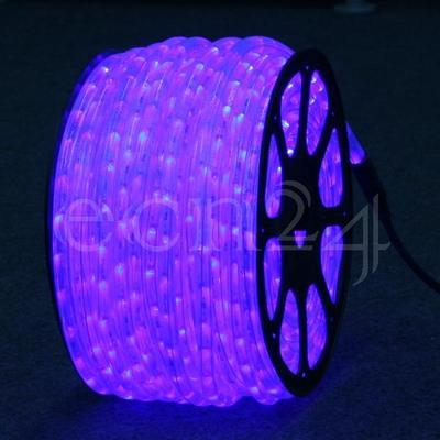 Cordon lumineux LED lilas au mètre